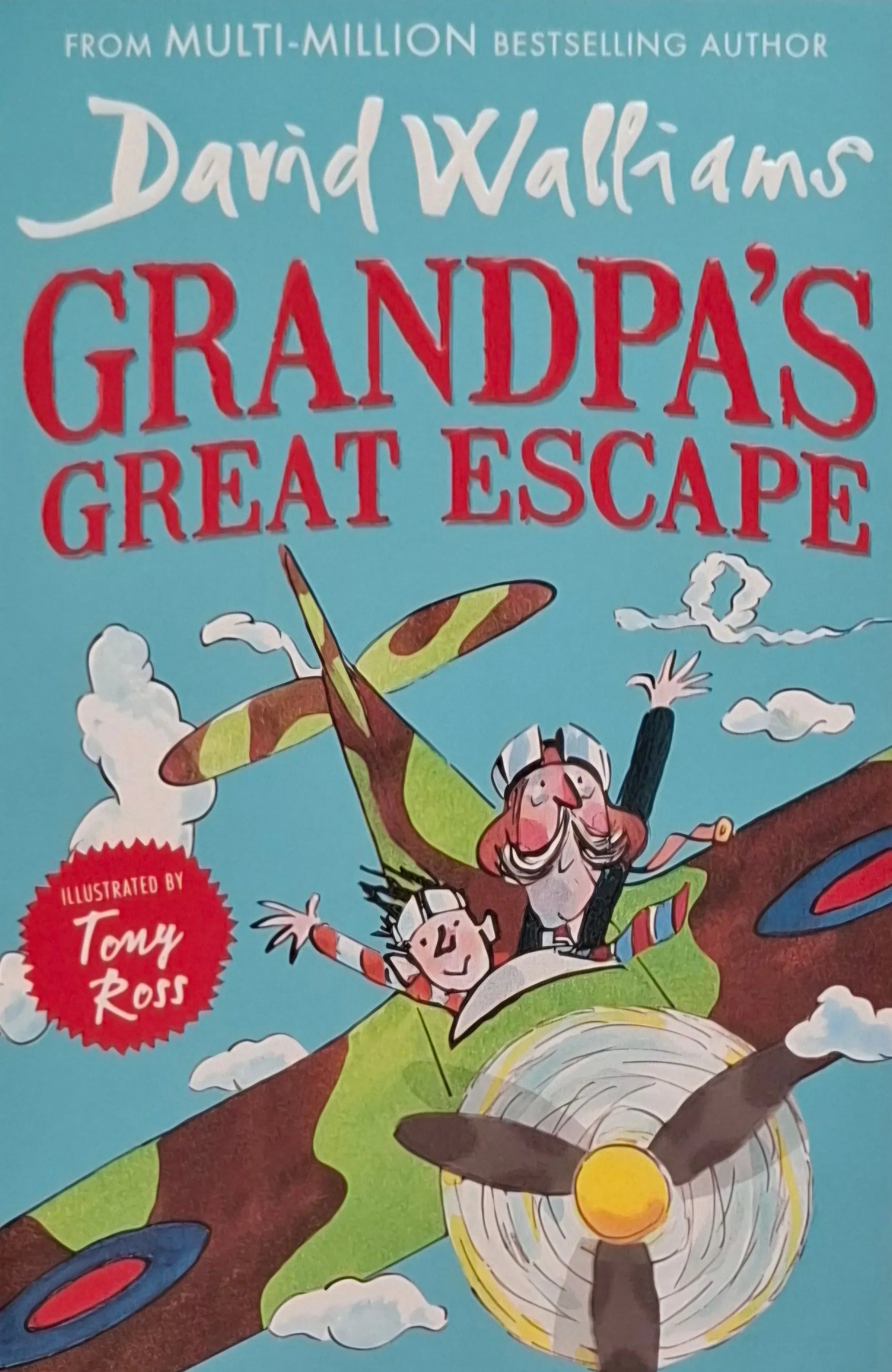 Grandpa's Great Escape by David Walliams - Books4happiness 