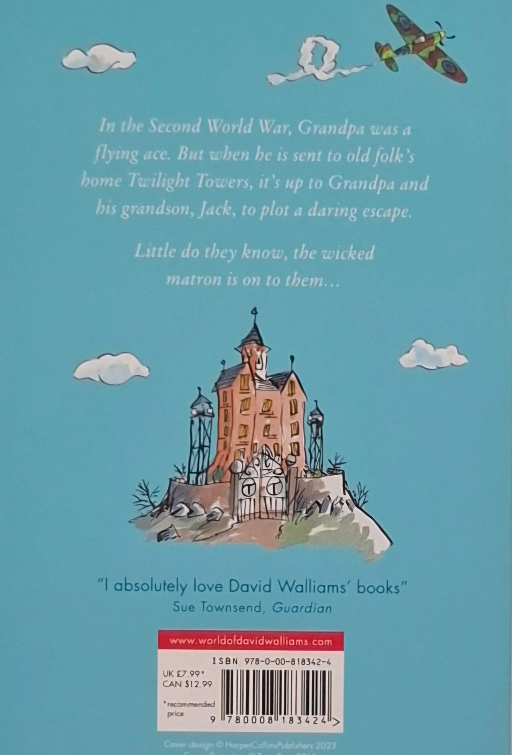 Grandpa's Great Escape by David Walliams - Books4happiness 