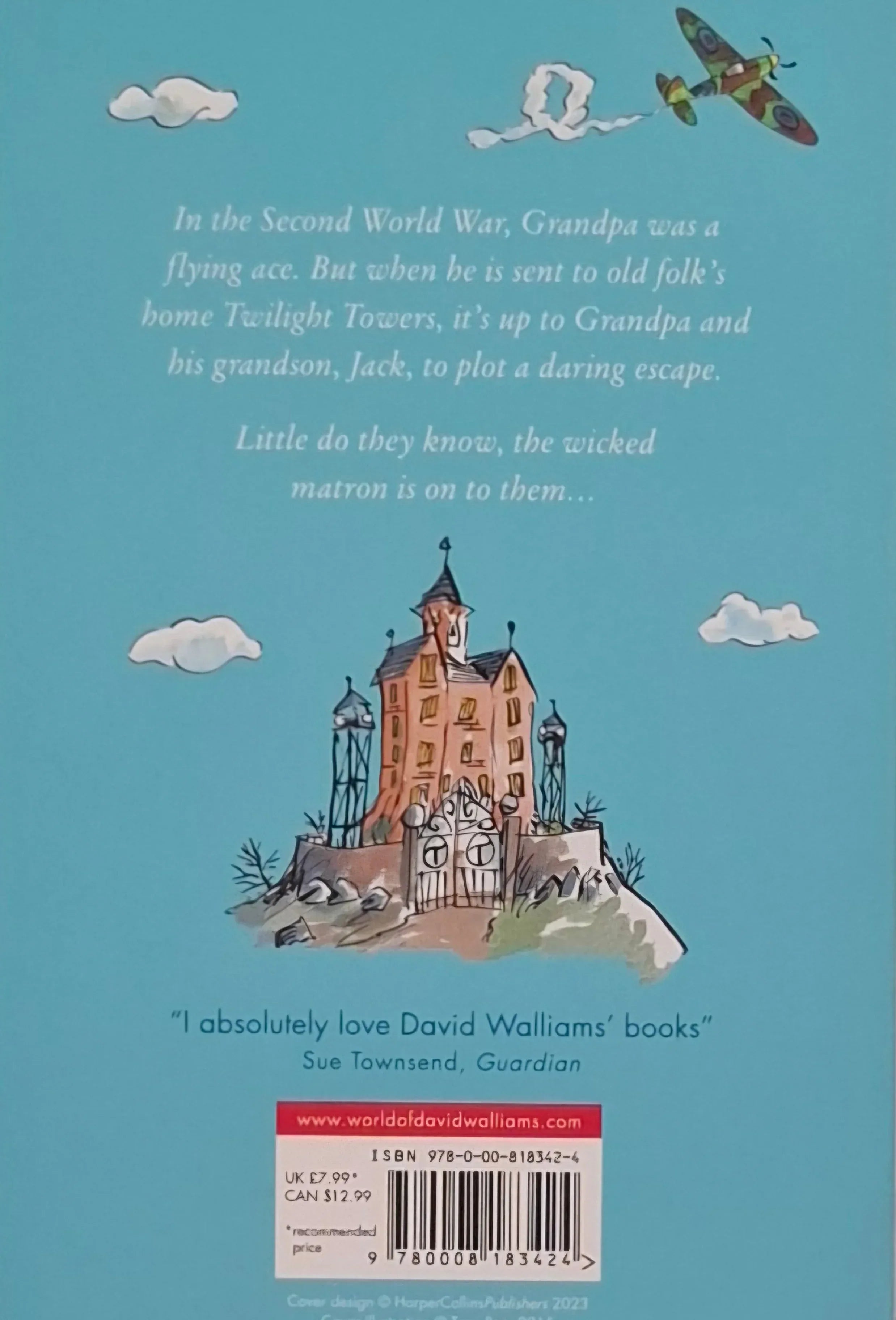 Grandpa's Great Escape by David Walliams - Books4happiness 