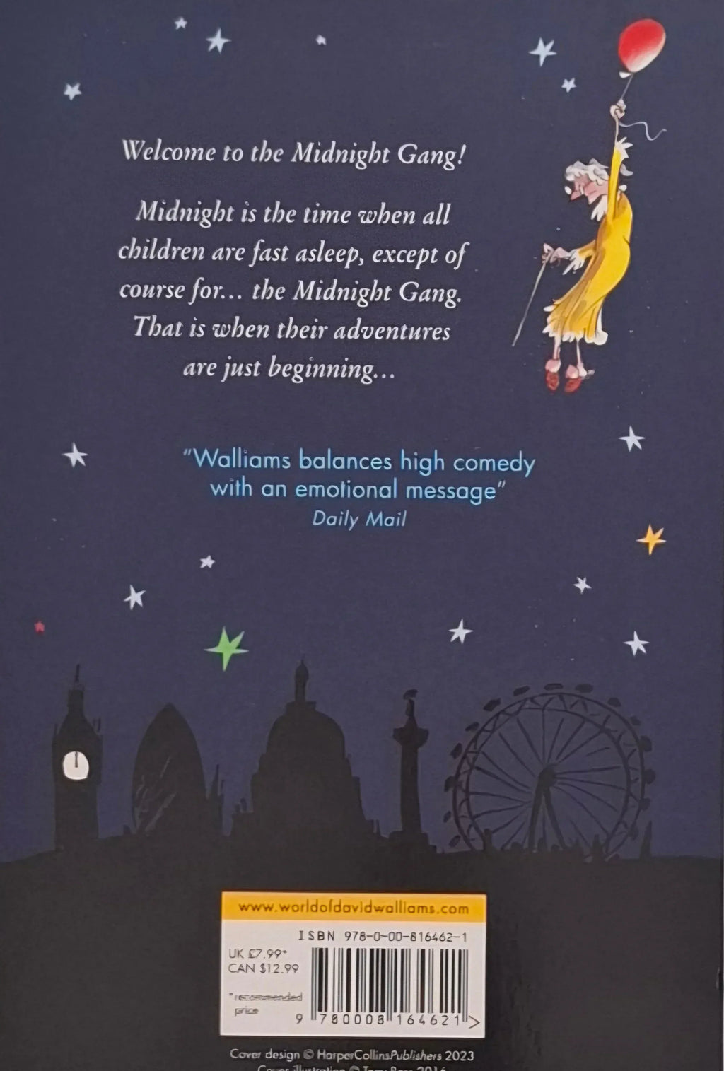 The Midnight Gang by David Walliams - Books4happiness 