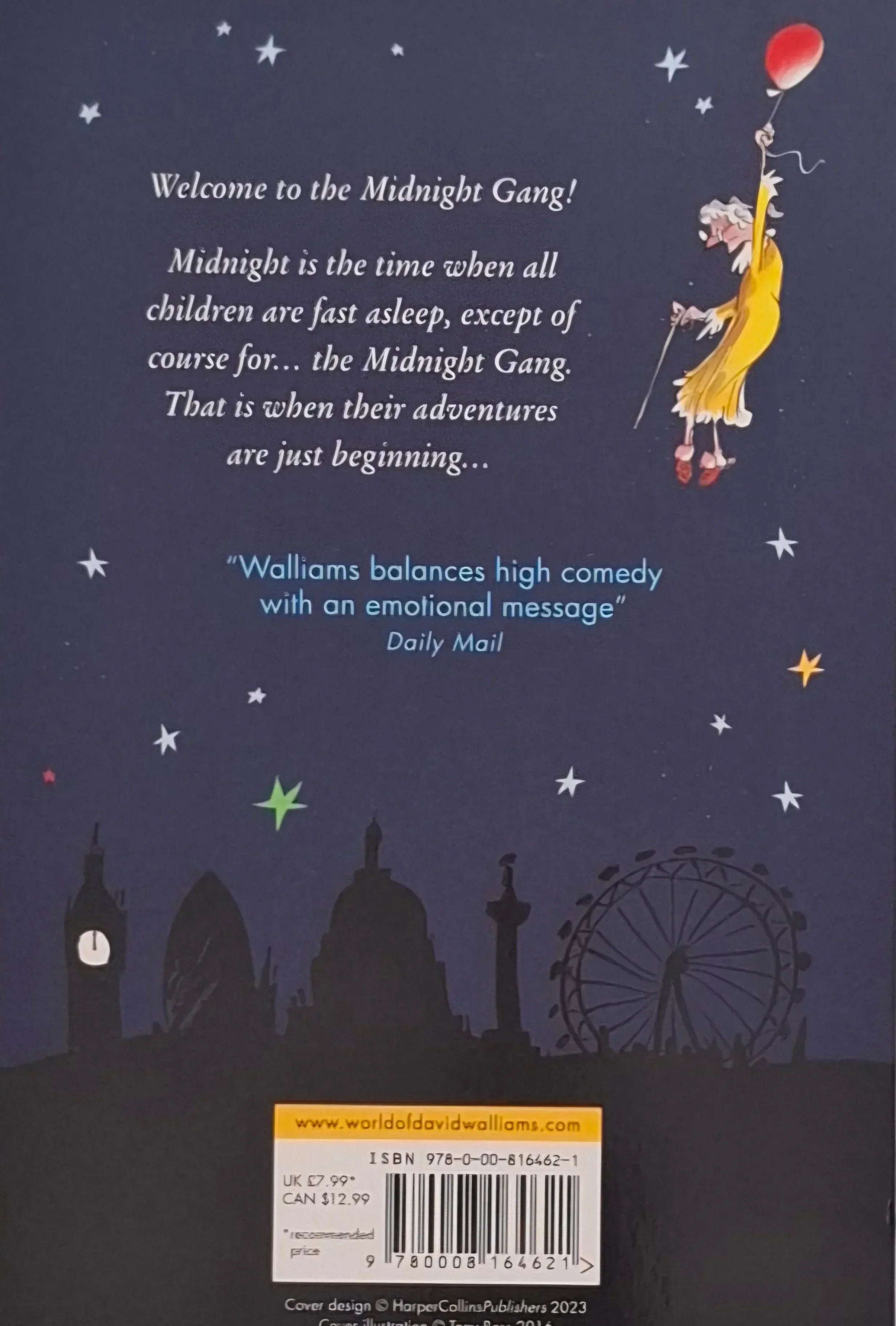 The Midnight Gang by David Walliams - Books4happiness 