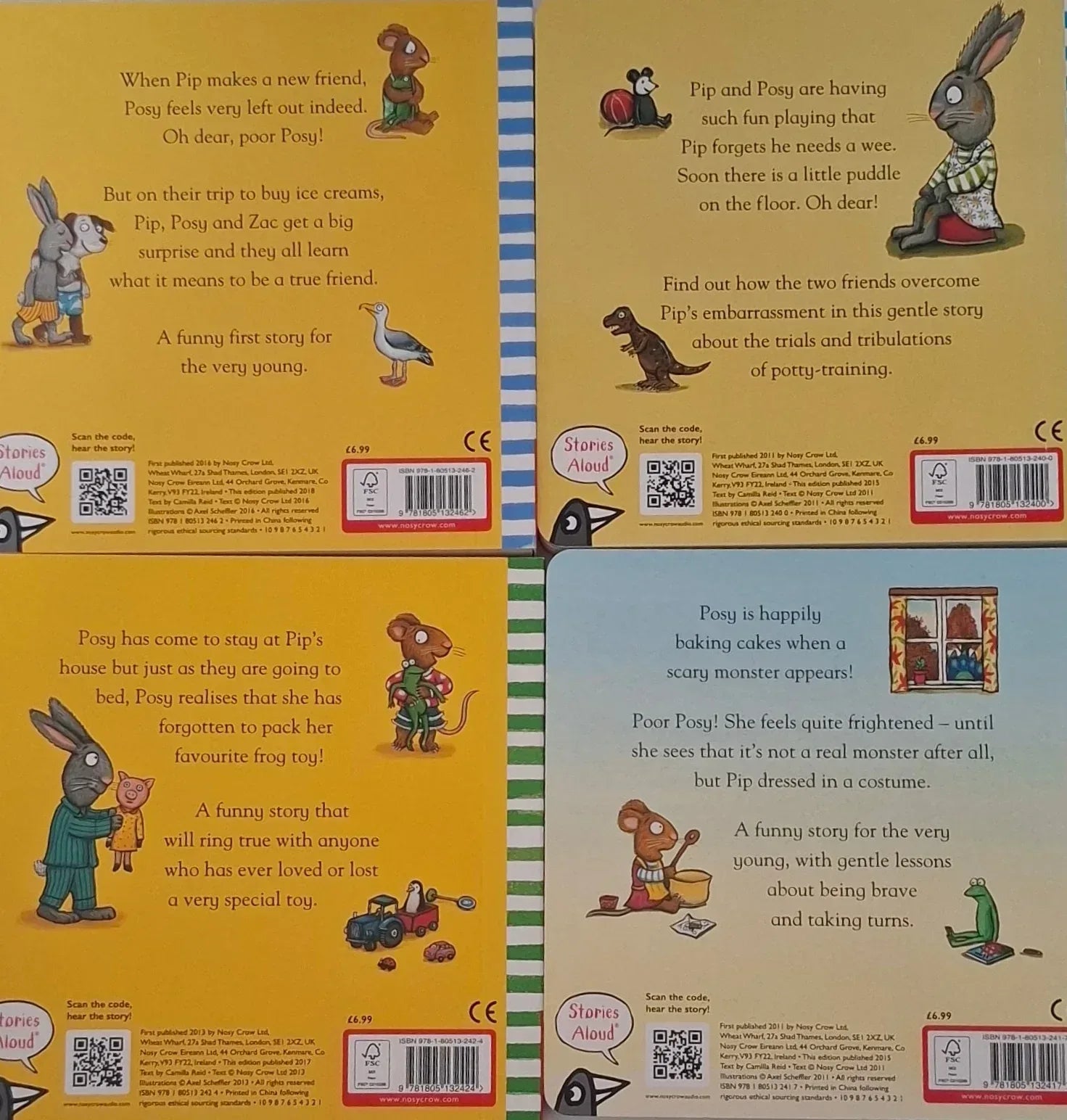 Pip and Posy Board Books - Books4happiness 