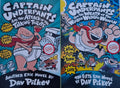 Captain Underpants & the attack of the talking toilets and Captain Underpants & the Wrath of the Wicked Wedgie Woman