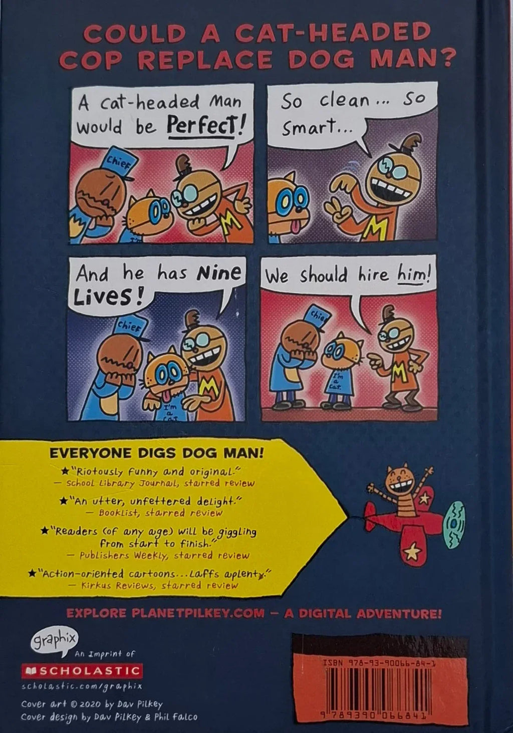 Dogman Grime and Punishment by Dav Pilkey - Books4happiness 