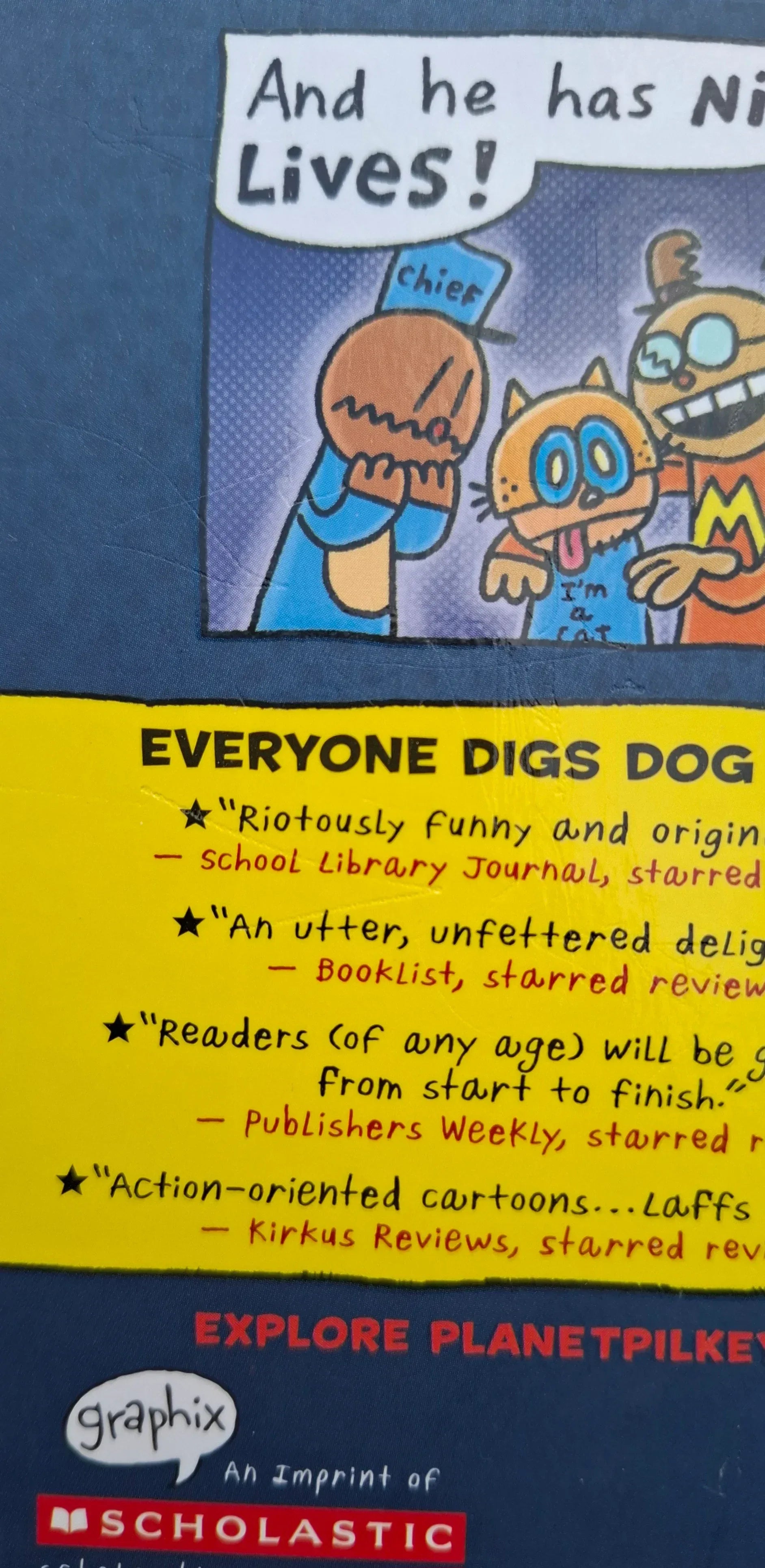 Dogman Grime and Punishment by Dav Pilkey - Books4happiness 