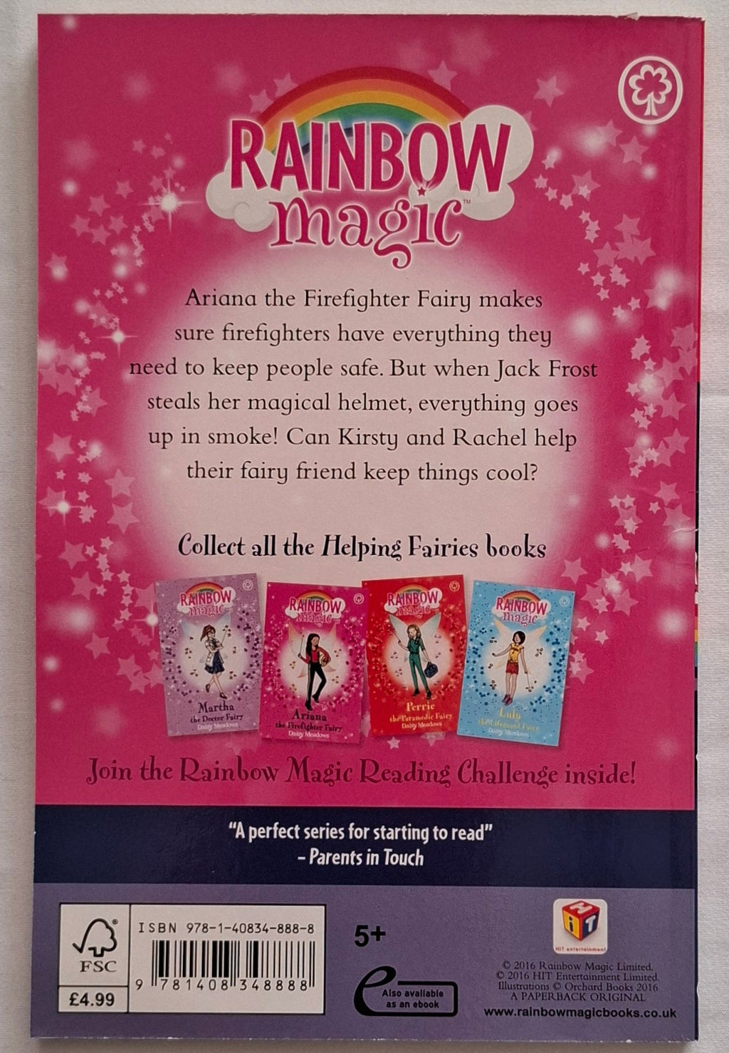 Rainbow Magic - Helping Fairies - Ariana The Firefighter Fairy