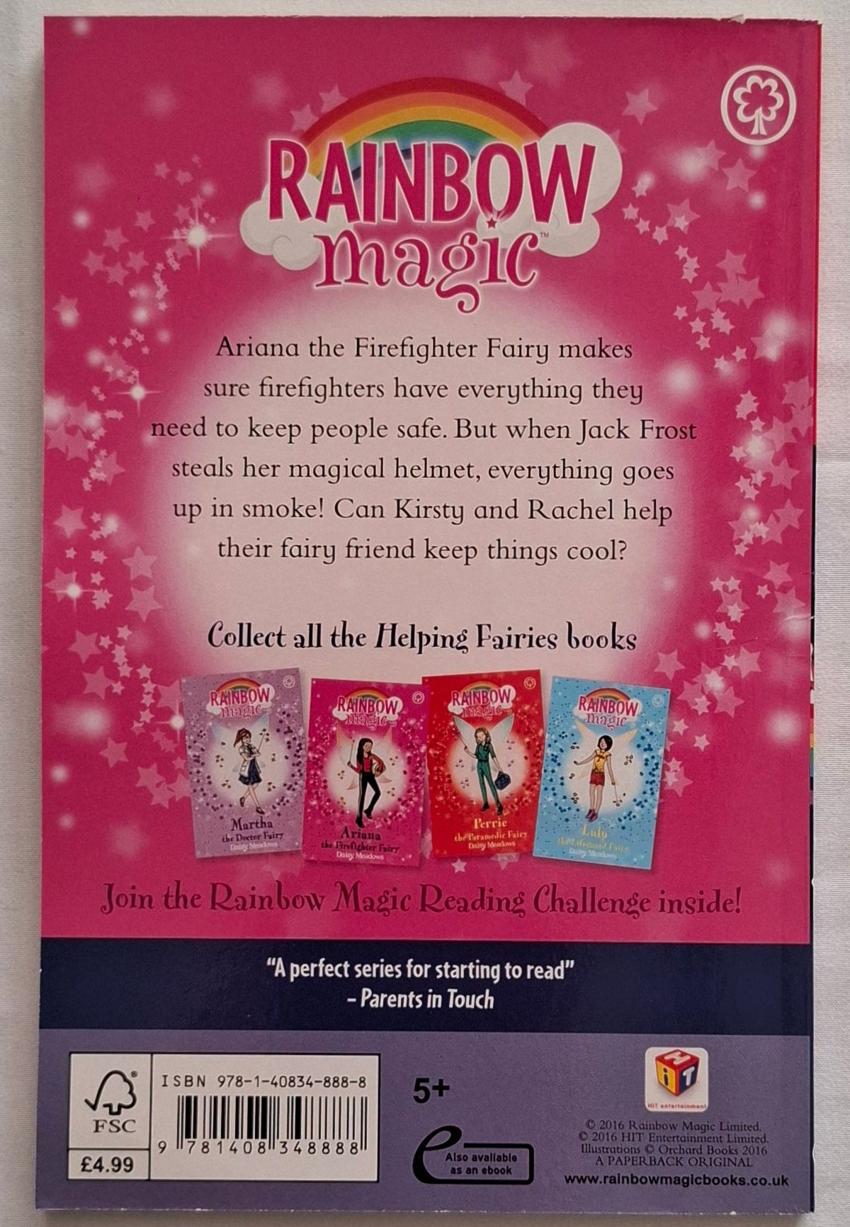 Rainbow Magic - Helping Fairies - Ariana The Firefighter Fairy