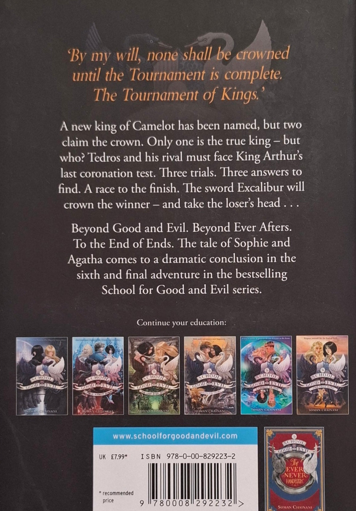 School for Good and Evil #6: One True King by Soman Chainani: Now a Netflix Originals Movie