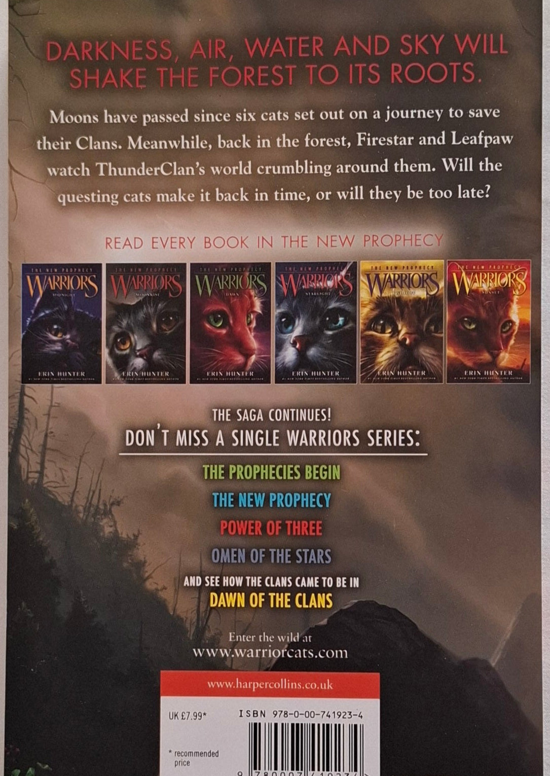 Moonrise: Warriors - The New Prophecy by Erin Hunter