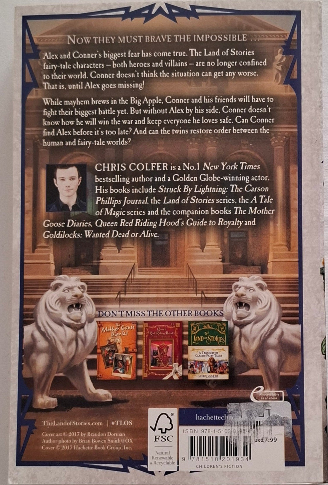 The Land of Stories: Worlds Collide by Christopher Colfer