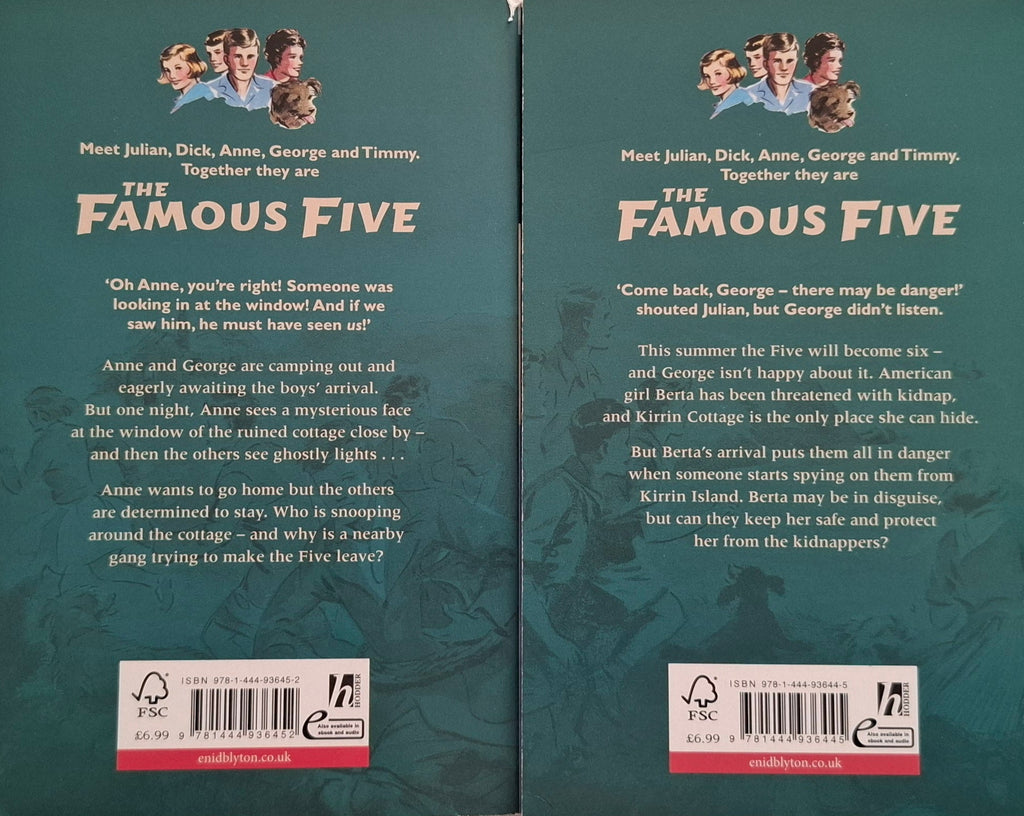 The Famous Five: Five Have Plenty of Fun & Five on a Secret Trail books