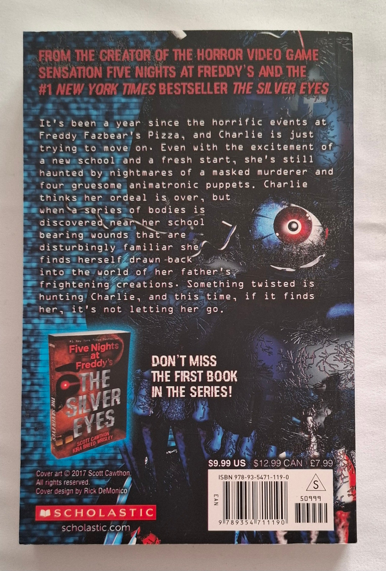Twisted Ones: Five Nights at Freddy's Book 2 by Kira Breed-Wrisley