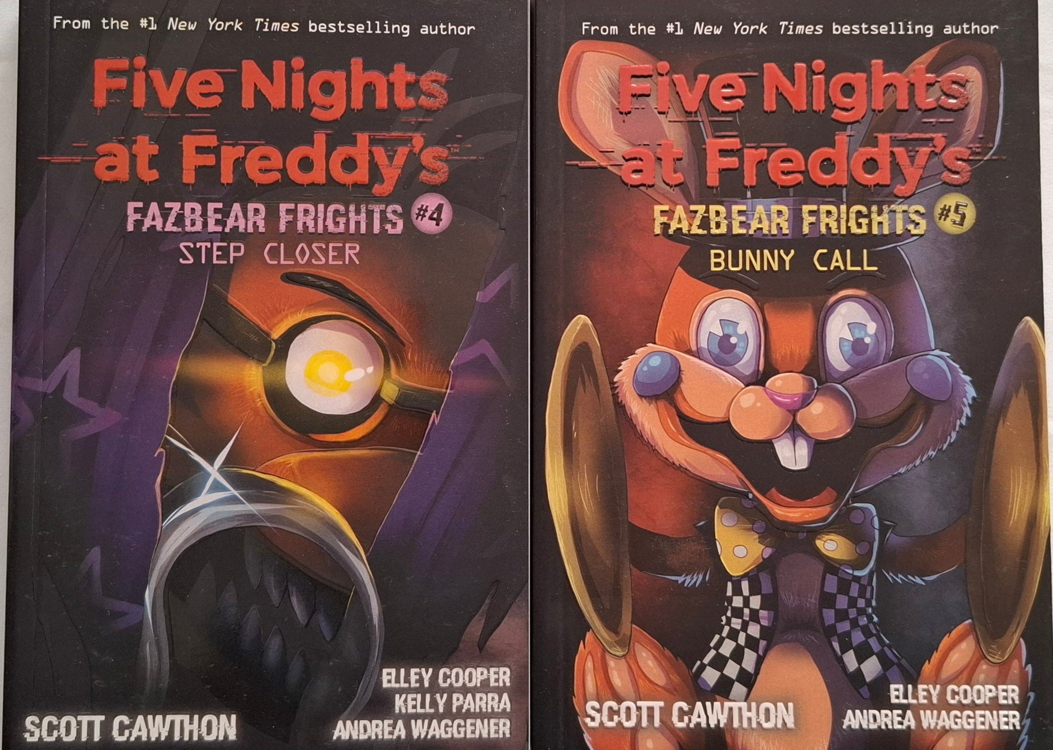 Five Nights At Freddys Fazbear Frights Step Closer and Bunny Call