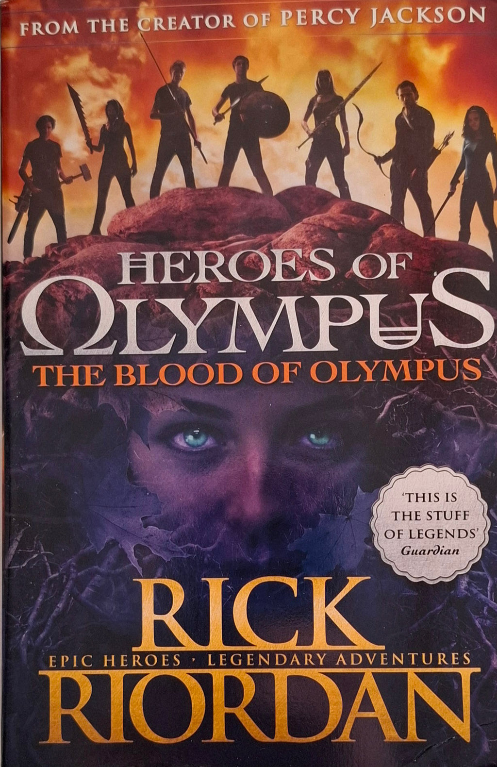 Heros of Olympus The Blood of Olympus by Rick Riordan Book 5