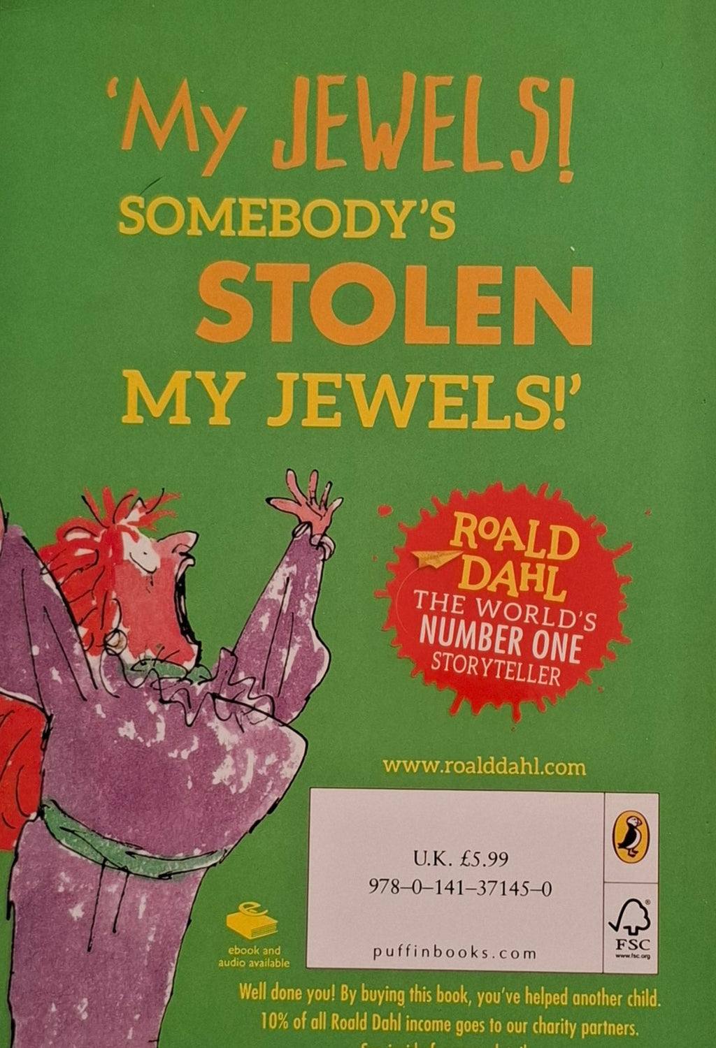 The Giraffe and the Pelly and Me by Roald Dahl