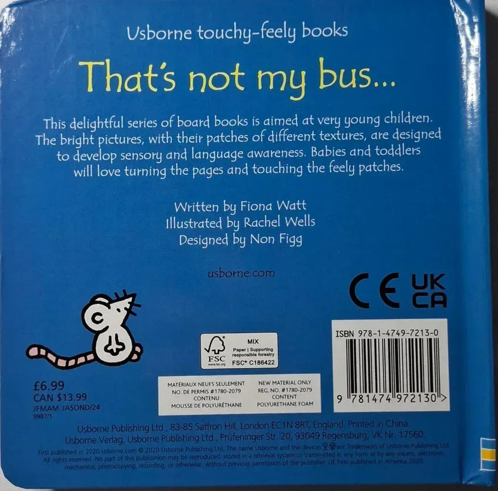 Usborne That's Not My... , Bus, Truck, Plane, Wombat, Elephant, Owl, Cow, Dragon, Monster - Books4happiness 