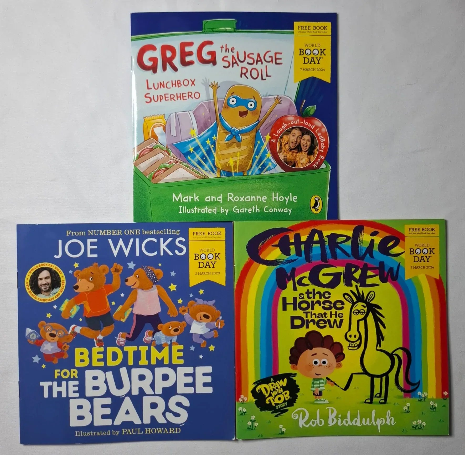 Various World Book Day books - Books4happiness 