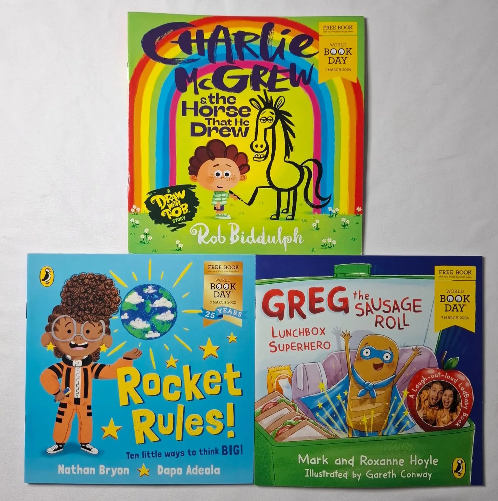 Various World Book Day books - Books4happiness 