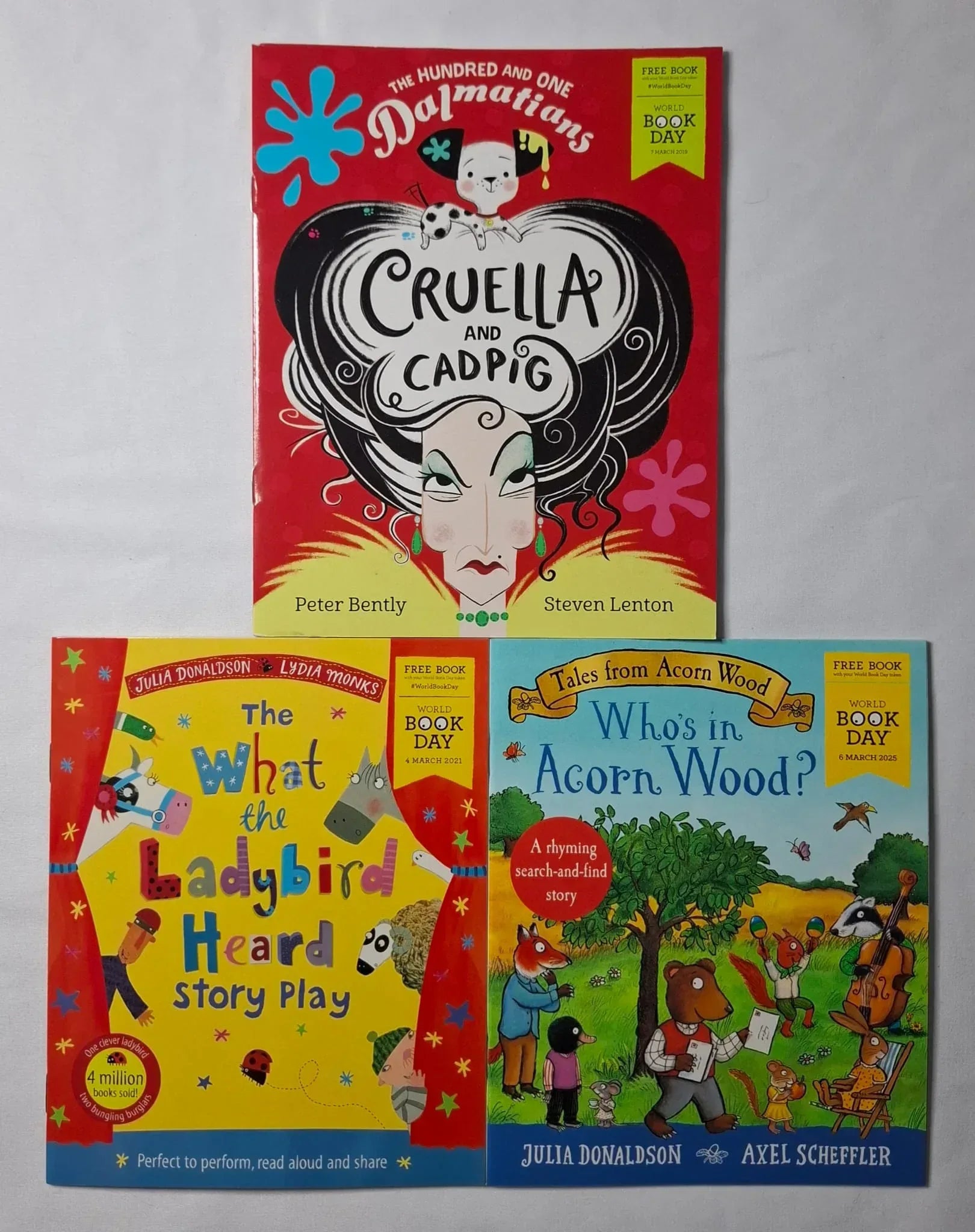Various World Book Day books - Books4happiness 