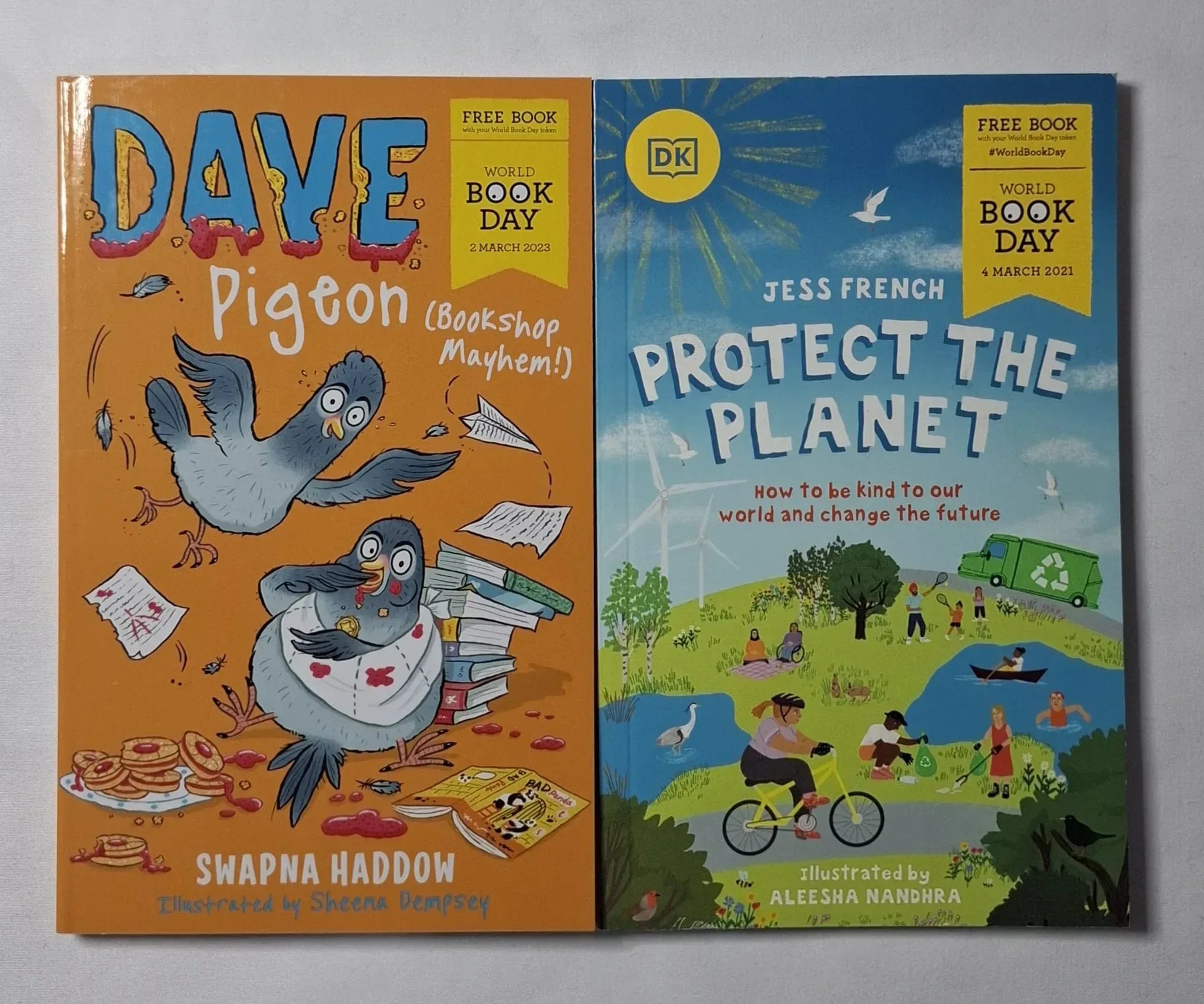 Various World Book Day books - Books4happiness 