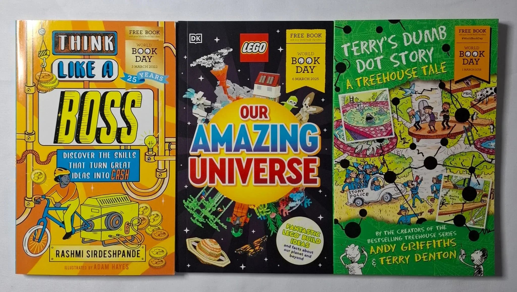 Various World Book Day books - Books4happiness 