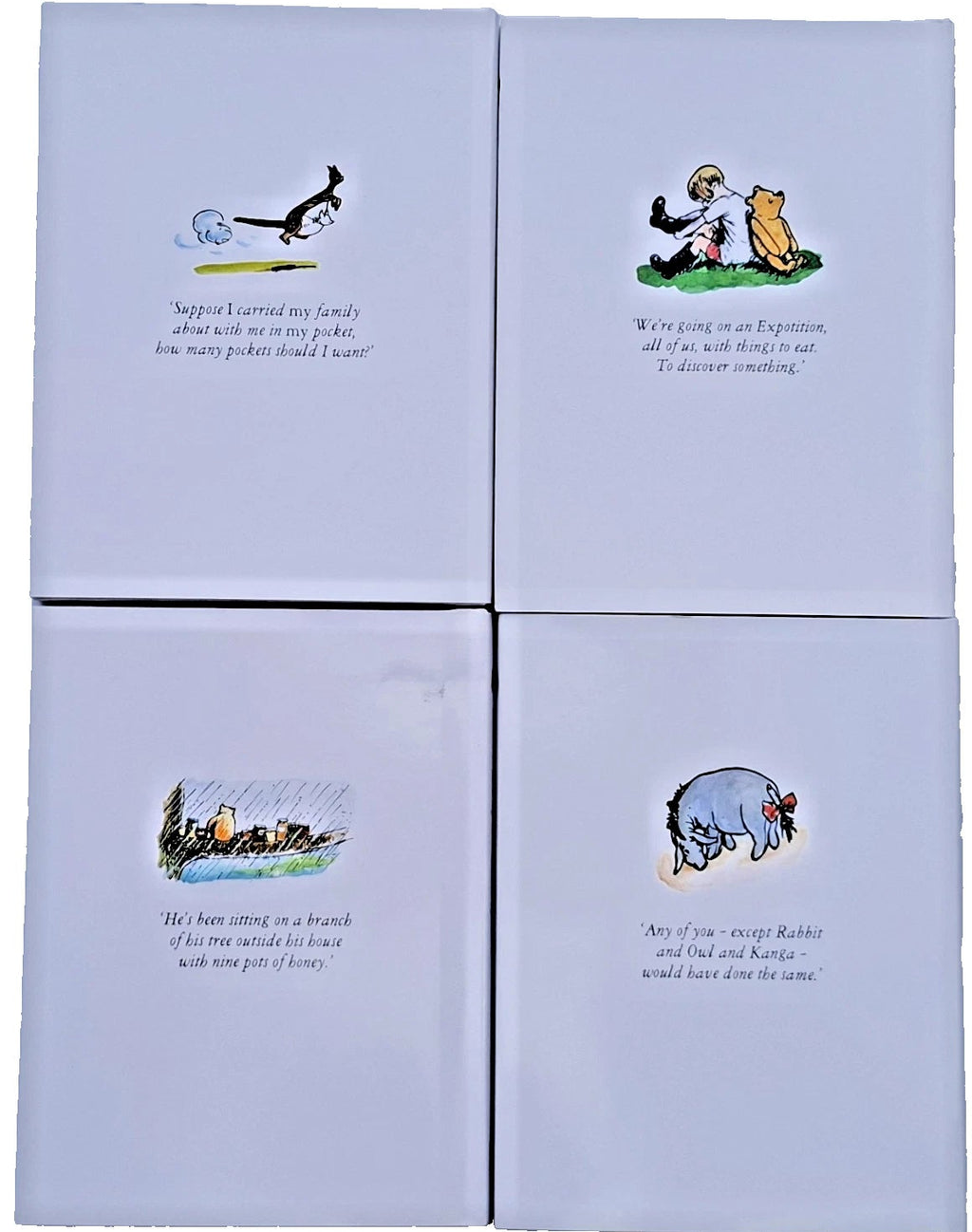 6 Winnie the Pooh Books by A.A.Milne