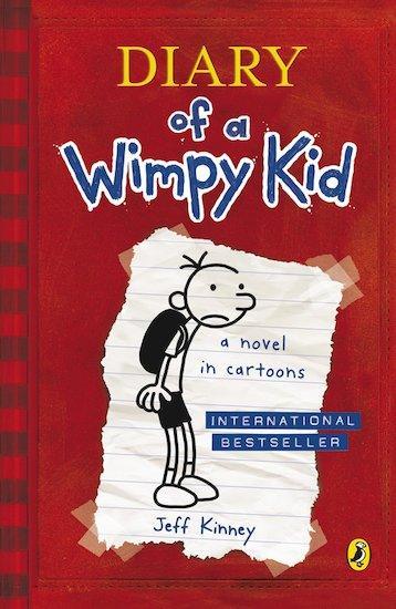 Diary of a Wimpy Kid and others by Jeff Kinney - Books4happiness 